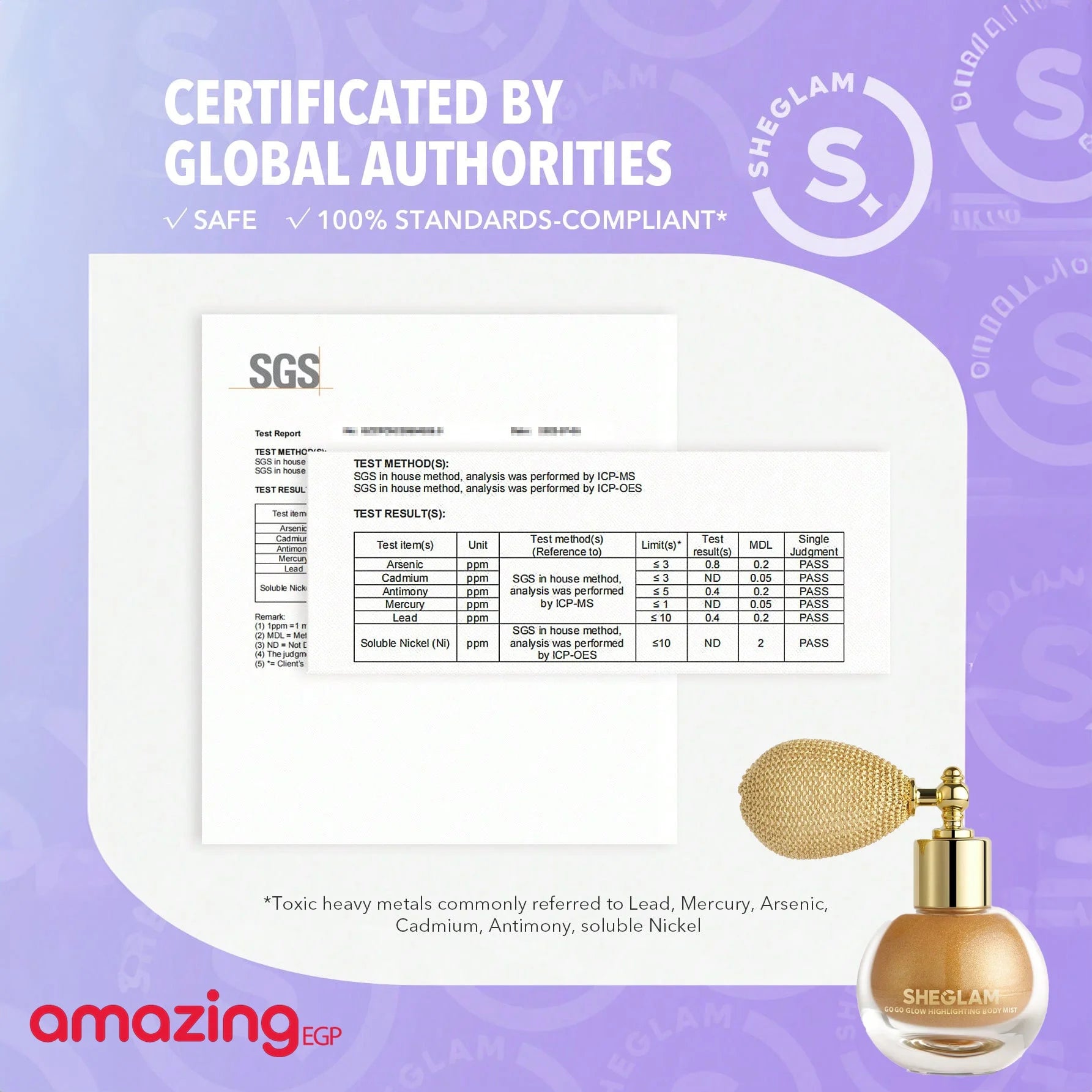 SHEGLAM لمسة نهائية شديدة اللمعان جليتر متعدد الاستخدام وميض توهج هايلايتر مكياج الوجه مسحوق بخاخ لامع لامع للوجه وهايلايتر عالي اللمعان للنساء والشعر والاظافر - ذهبي | SHEGLAM shein ايشادو جليتر حاجب حواجب شى ان شى كلام شي ان شي جلام ظل عيون فرشاة لمعة ا