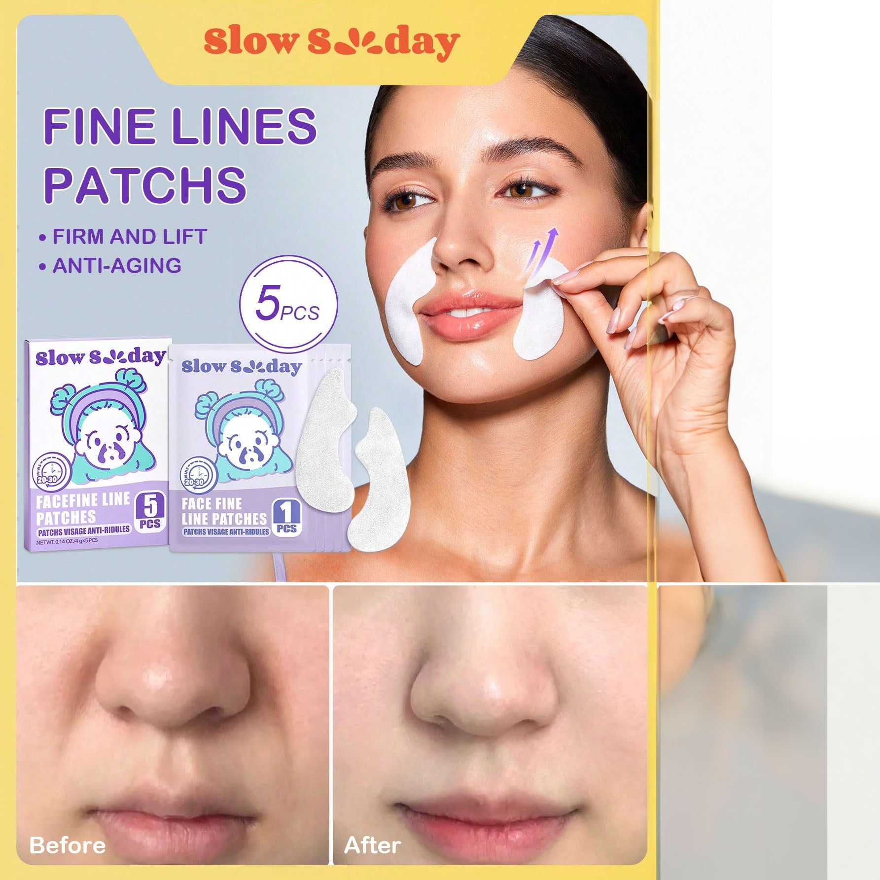 رقع علاج تجاعيد الجبهة شريط وجه للتجاعيد - رقعة الجبين - رقع مضادة للتجاعيد - رقع تجاعيد للوجه والجبهة علاج تجاعيد الوجه