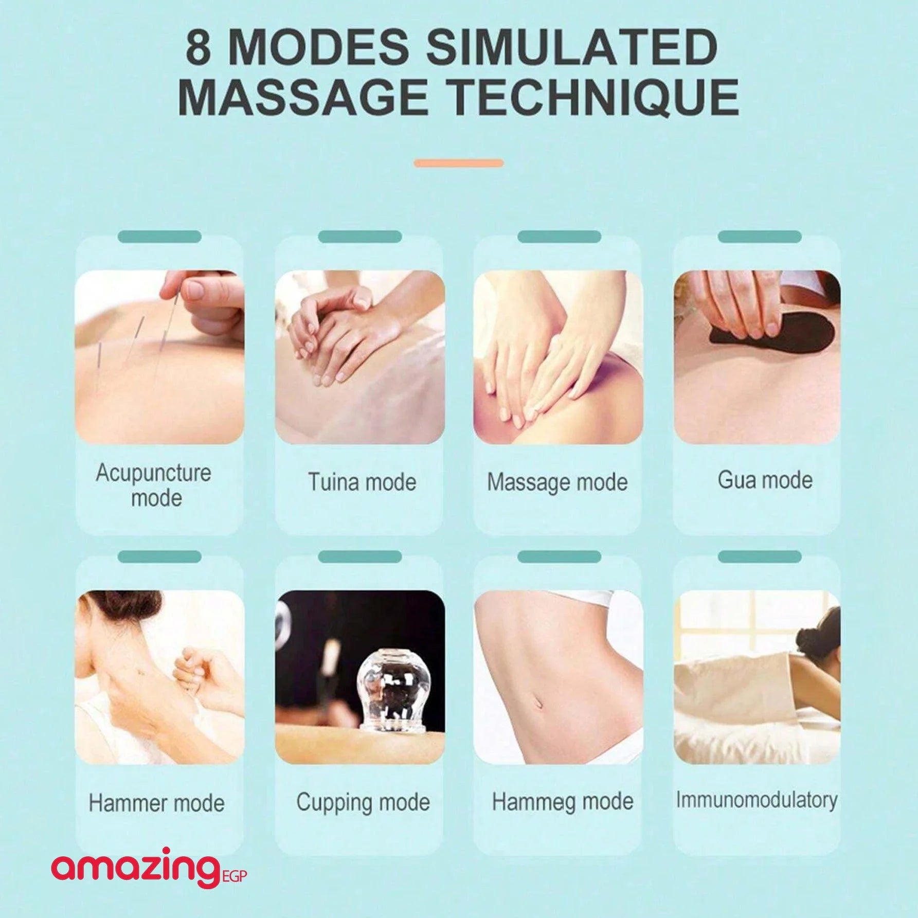 محفز عضلي كهربائي بتقنية Tens للعلاج الطبيعي وتخفيف الألم والإجهاد للرجال والنساء - جهاز تدليك نبض EMS | مدلك النبض الإلكتروني مع 8 وسادات | 15 برنامج | الاسترخاء الاهتزاز العلاج الطبيعي العناية بالقدم المساج تدليك جهاز تدليك حهاز اهتزاز دلك فك العضلات ك