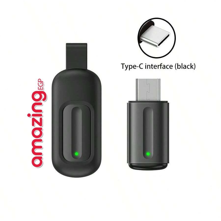 بديل الريموت جهاز التحكم العالمي للأجهزة ومكيفات الهواء بالأشعة تحت الحمراء، ذكي ومحمول، يعمل مع هواتف أندرويد بمنفذ Type-C، ويدعم التحكم الصوتي بسهولة وفعالية