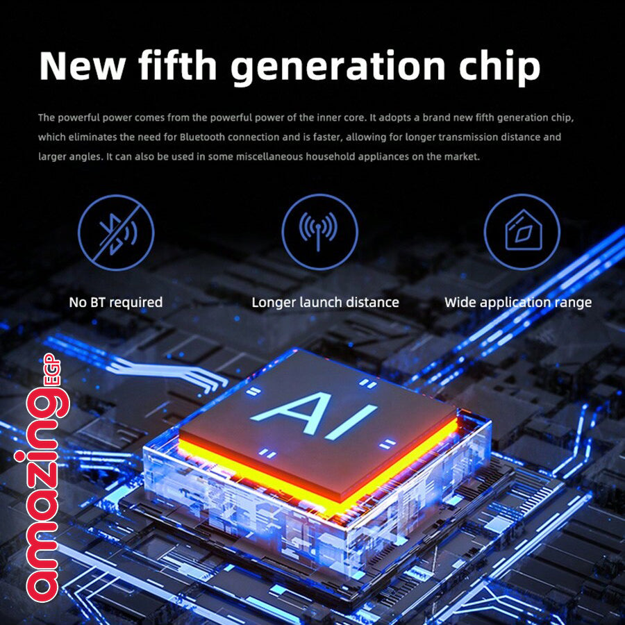 بديل الريموت جهاز التحكم العالمي للأجهزة ومكيفات الهواء بالأشعة تحت الحمراء، ذكي ومحمول، يعمل مع هواتف أندرويد بمنفذ Type-C، ويدعم التحكم الصوتي بسهولة وفعالية