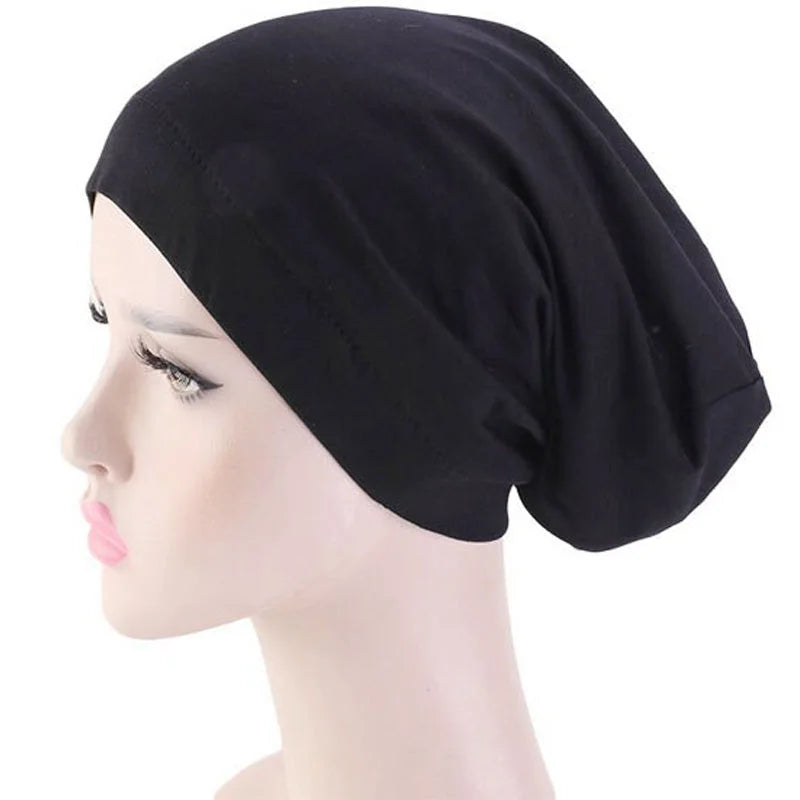 قبعة نوم حريرية للشعر المجعد من سيلك بونيه قبعة شعر حريرية للنوم للشعر المجعد مزود بطبقة من الساتان الحريري للنوم اثناء النوم والغسيل والمكياج والرياضة - اسود | الشعر الشعر_المجعد العناية بالشعر العناية_بالشعر بونية بونية نوم بونيه قبعة نوم | amazingEGP
