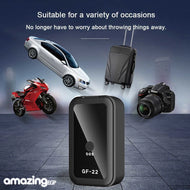 جهاز تعقب مغناطيسي صغير الحجم GF-22 من Amazing Mini تتبع GPS طويل الانتظار تحديد مواقع وتسجيل صوت للمركباتالسياراتالأشخاص إصدار GF-22 | GPS تتبع تجسس تسجيل صوت جهاز تتبع جهاز تجسس جهاز_تتبع حماية الاطفال ضد السرقة مراقبة الاطفال | amazingEGP