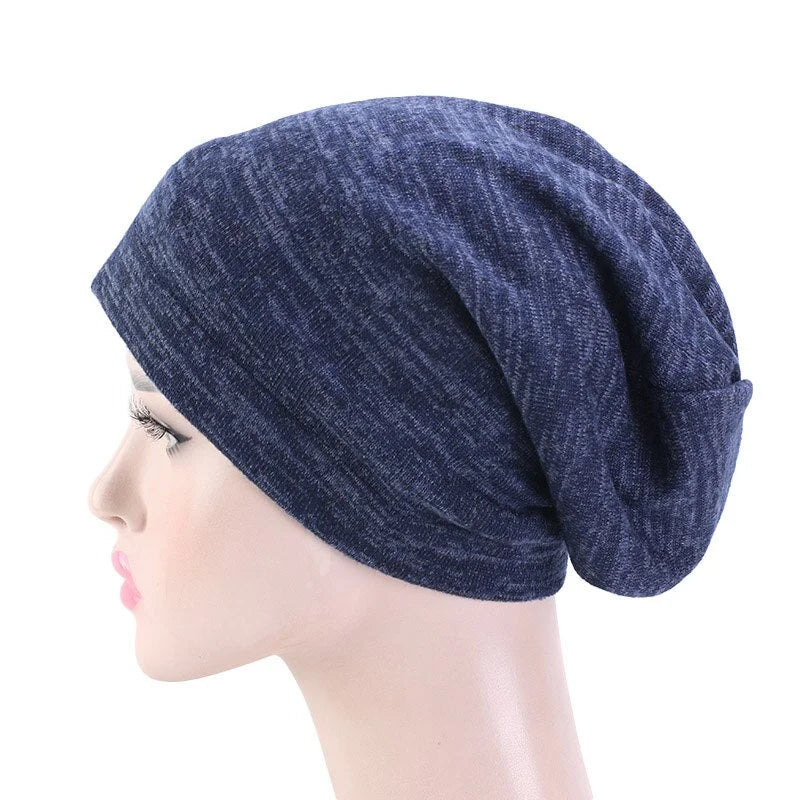 قبعة نوم حريرية للشعر المجعد من سيلك بونيه قبعة شعر حريرية للنوم للشعر المجعد مزود بطبقة من الساتان الحريري للنوم اثناء النوم والغسيل والمكياج والرياضة - كحلي مخطط | الشعر الشعر_المجعد العناية بالشعر العناية_بالشعر بونية بونية نوم بونيه قبعة نوم | amazing