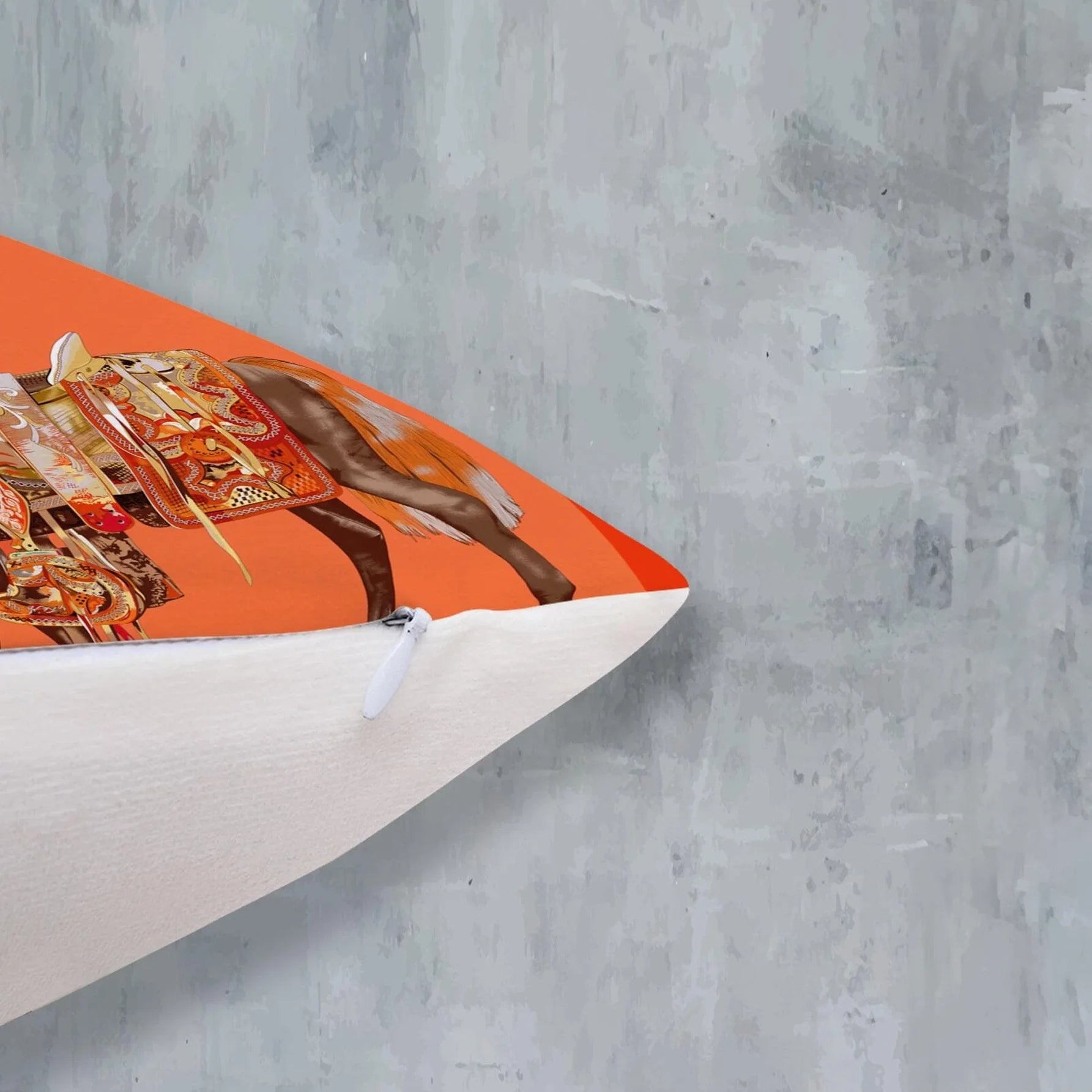 اكياس مخدات غطاء وسادة بطابعة حصان بدون حشو من البوليستر بدون حشو 45 45 سم | المنزل ديكور ديكور_منزل مخدات مخدة وسادة | amazingEGP