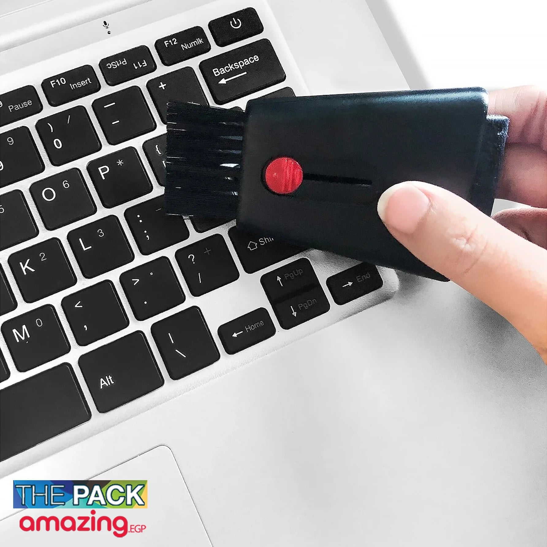 أداة تنظيف الفرشاة لأجهزة الموبيل وسماعات الاذن والكاميرات وللكيبورد والطاولة واللاب توب والموبايل الذكيBlack-M1 | airpods الايربودز الجوال الكيبورد تنظيف الجوال فرشاة فرشاة ذكية كاميرات منظف | amazingEGP