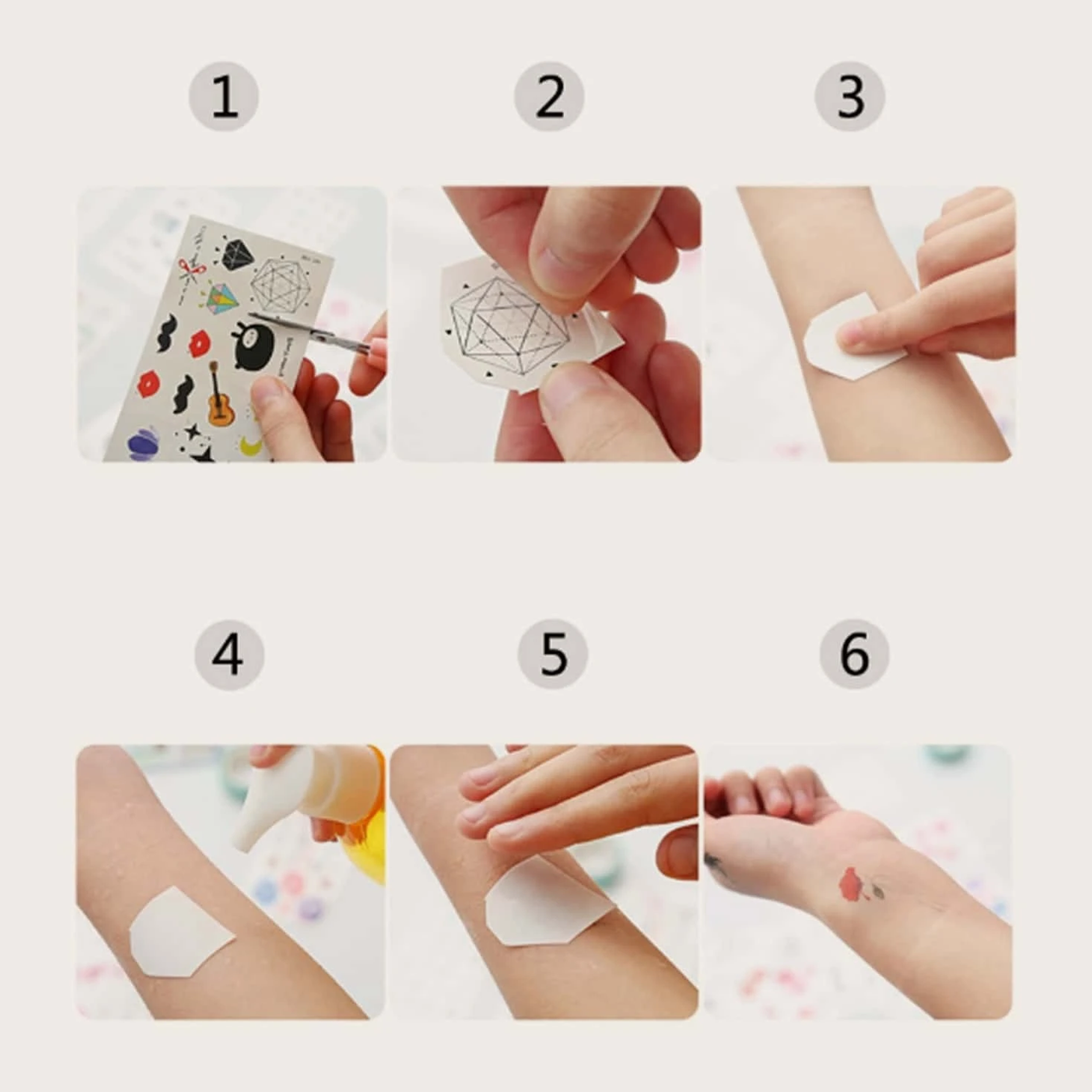 ملصق وشم ,نمط فراشات وشم يمكن التخلص منه للنساء , ملصقات الوشم بالغ , حقيقي ملصق وشم قلوب وفرشات , للنساء و بنات لمستلزمات الحفلات للنساء والاطفال (قلوب)(Th-586)