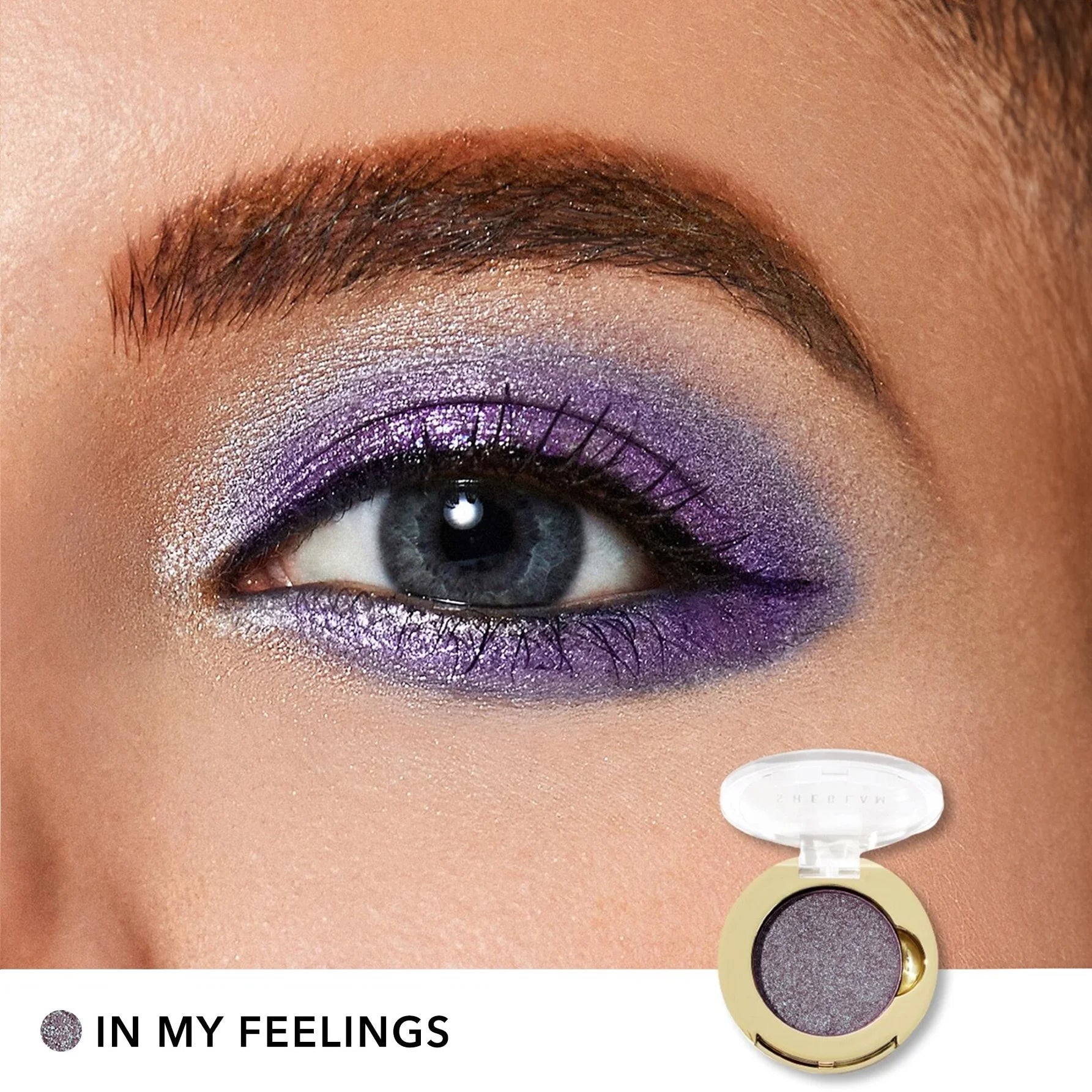 ظلال عيون من SHEGLAM بودرة مضغوط تراكيب محسنة -COLOR MUCHظل عيون أحادي عموم 2 جم - بنفسجي | SHEGLAM shein ايشادو شى ان شى كلام ظل عيون فرشاة مستحضرات التجميل مكياج ميكياج | amazingEGP