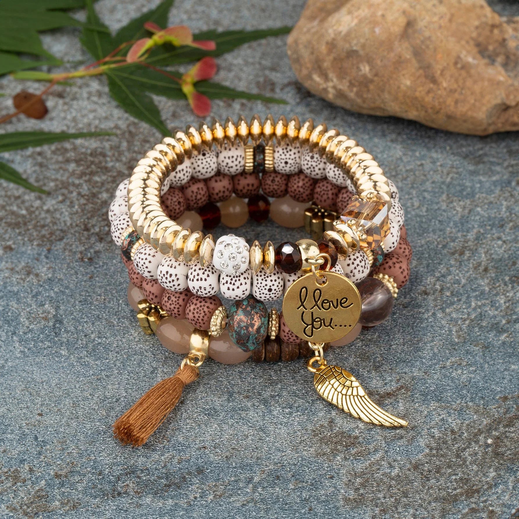 سوار للجنسين إسورة مضفرة بجلد طبيعي فاخر للرجال والنساء اساور يد محظوظ أسورة منسوجة زخرفة اليدوية أطقم أساور SH5489 | اساور اساور كاحل اساور_للنساء اسورة اكسسوارات الرجال جلد طبيعي جلد_طبيعي سوار | amazingEGP