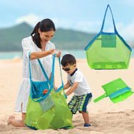 شنطة شاطئ شبكية شنط شاطئ كبيرة جدا قابلة للطي  شنطة ظهر للالعاب والمناشف والرمال لحمل العاب الشاطئ ولعب الاطفال في السوق والبقالة والنزهات | الشاطئ حقيبة حقيبة تخزين حقيبة غسيل ديكور_منزل شنط اغراض شنط تسوق شنط للغسيل علاقة حقيبة لعب لعب أطفال للأطفال حقي