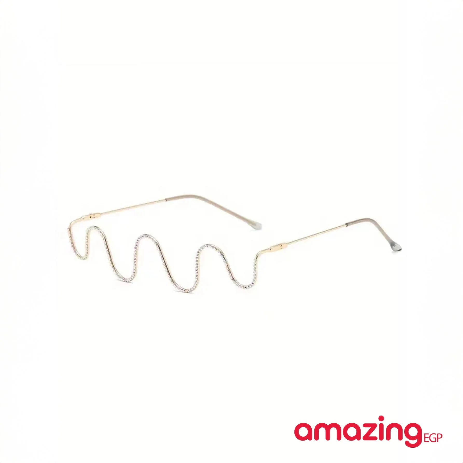 نظارات نساء إطار إطار نظارة عصري مزين بحجر الراين المعدني قطعة واحدة غير منتظم مناسب للتصفيف والتقاط الصور | النظارات حفالات حفالات موسيقية حفلات حفلات_عيد_الميلاد رووك عين القط نظارات نظارات حفلات نظارات ديسكو نظارة نظارة_حفلات | amazingEGP