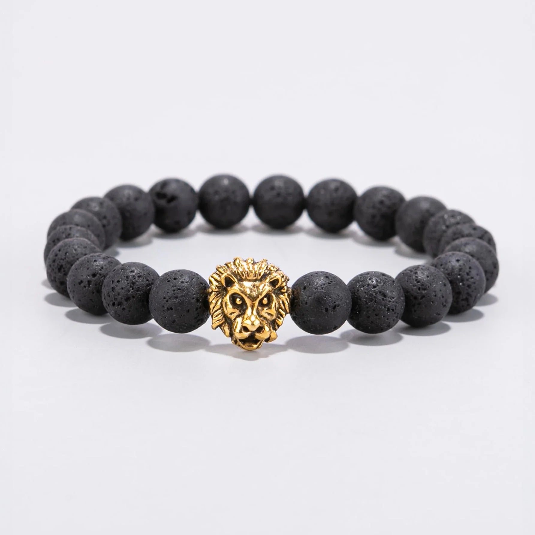 سوار للجنسين إسورة مضفرةمن الاحجار الكريمة الطبيعية من احجار كريمة فاخر للرجال والنساء منسوجة زخرفة اليدوية - اسد | اساور اسد اسورة اكسسوارات الرجال حظاظة سوار | amazingEGP