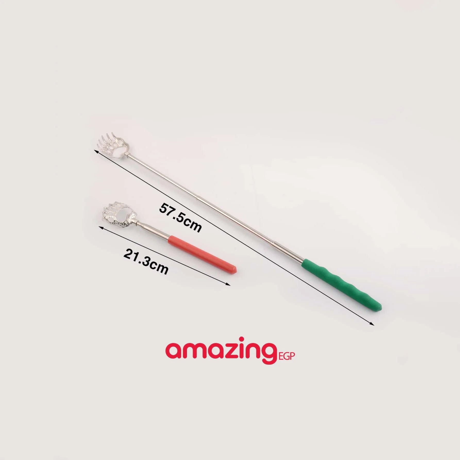 أداة خدش وحكة محمولة قابلة للسحب مخالب دب أداة خدش ظهر قابلة للتمديد ومخلع تصغير هراشة محمولة من الفولاذ المقاوم للصدأ - 1 قطعة | العناية_الشخصية حكة_الظهر حكه مخالب دب هراشة هرشة | amazingEGP