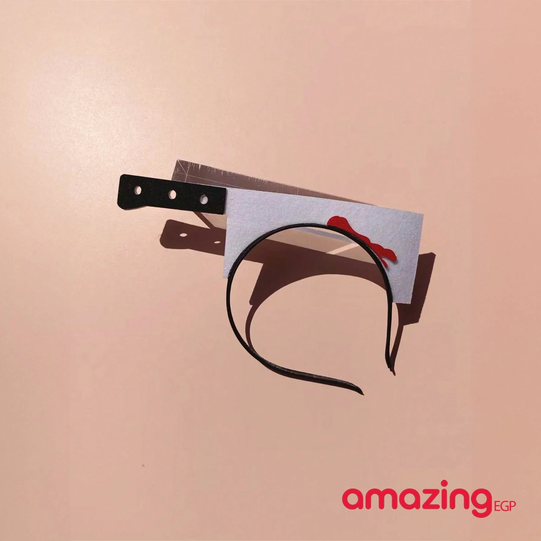 طوق شعر زي تنكري ثياب طوق على شكل ساطور للحفلات واعياد الميلاد | حفلات حفلات_عيد_الميلاد زي تنكري ساطور سكين طوق طوق ساطور طوق للحفالات نظارة_حفلات | amazingEGP