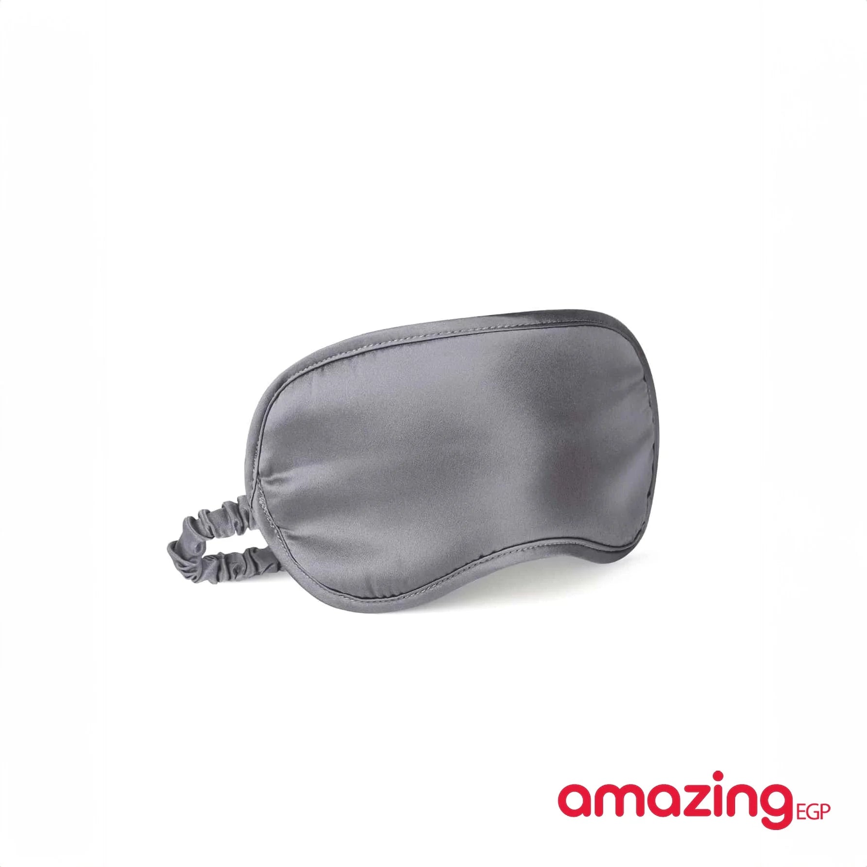 قناع حريري مريح لتغطية العين اثناء النوم عصابة ناعمة من الحرير الطبيعي لتغطية العين اثناء السفر - رمادي | sleeping mask النوم غطاء عين قناع قناع للنوم لنوم مريح ماسك نوم نوم نوم مريح | amazingEGP