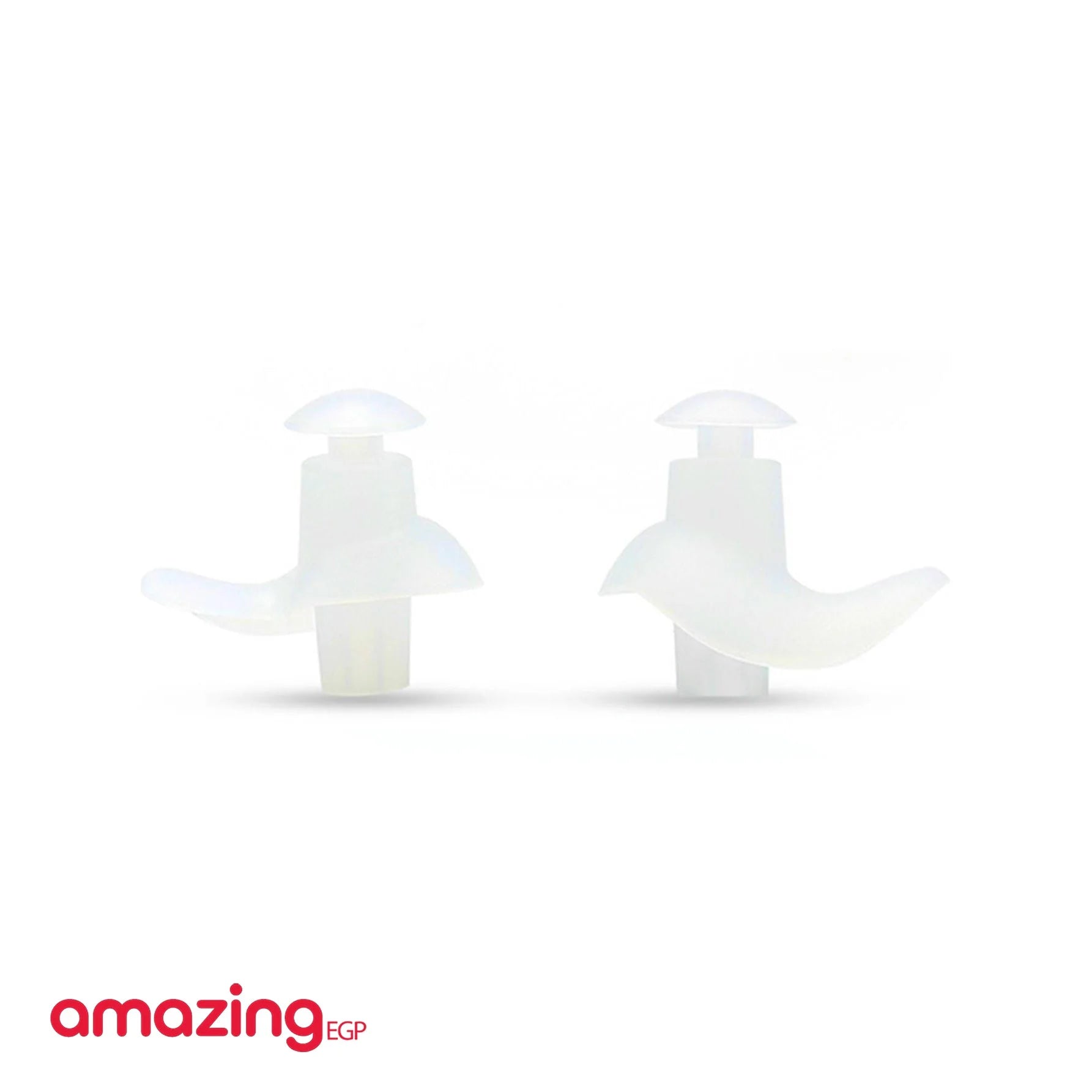 سدادات أذن من السيليكون لتقليل الضوضاء مقاومة للماء فائقة النعومة وقابلة لإعادة الاستخدام للحفلات الموسيقية والعمل وتقليل الضوضاء والسفر والطائرات والشخير مثالية للنوم والشخير والسباحة -ابيض | السفر الشخير الضوضاء سدادة سدادة اذن عزل صوت للسباحة لنوم مريح