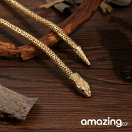 خلخال سوار كاحل معدني ملفوف بالثعبانمرنة قابلة للثني الأفعى قلادة تويست مجوهرات التفاف الإسورة خاتم الأفعى الأقراط معدن للنساء والمراهقات - ثعبان | اساور كاحل اسورة ثعبان خلخال خلخال للقدم خلخال مضئ رقص لولى نجمة | amazingEGP