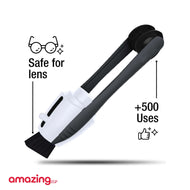 منظف زجاج النظارات منظف العدسات من الألياف الدقيقة مناديل تنظيف النظارات من الألياف الدقيقة فرشاة محمولة مغناطيسية لتنظيف العدسات ملحقات تنظيف النظارات | العدسات النظارات النظارات الطبية تنظيف النظارات تنظيف عدسات فرشاة ذكية منظف | amazingEGP