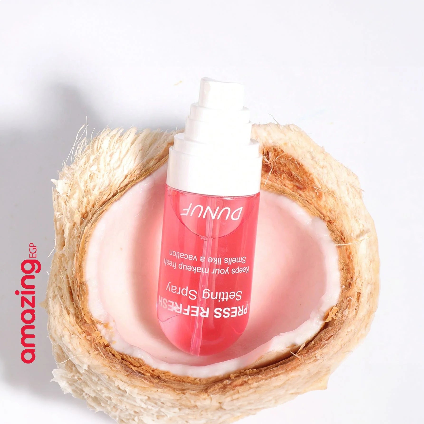 رذاذ تثبيت المكياج فراولا بترطيب يدوم طويلا يتحكم بالزيوت دون ترك رواسب نهائي غير لامع خفيف الوزن يمنح مظهرا مشرقا ومنعشا لجميع أنواع البشرة | اسفنجة اسفنجة مكياج المكياج بعد المكياج ترطيب البشرة سبونش مثبت المكياج مستحضرات التجميل منعش | amazingEGP