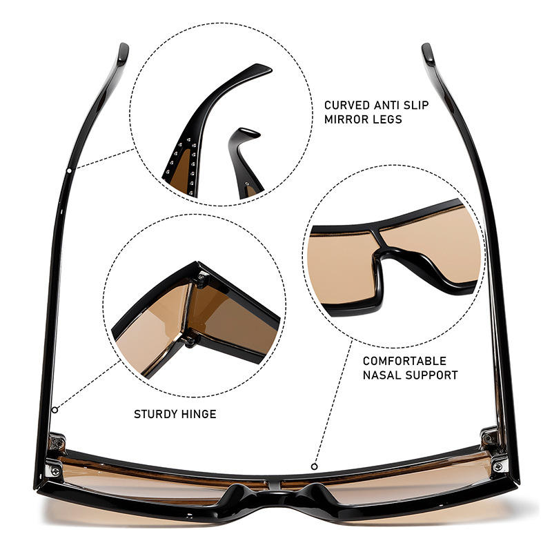 نظارات نساء للسيدات نظارة شمسية نسائية عتيقة ذات أعلى مسطح حفلات المهرجانات نظارات جميلة وأنيقة على مناسبة لفستان الشاطئ والحفلات ذات الطابع الخاص معدني لامع بأحجار راينستون يوتوبيا - عدسات عاكسة