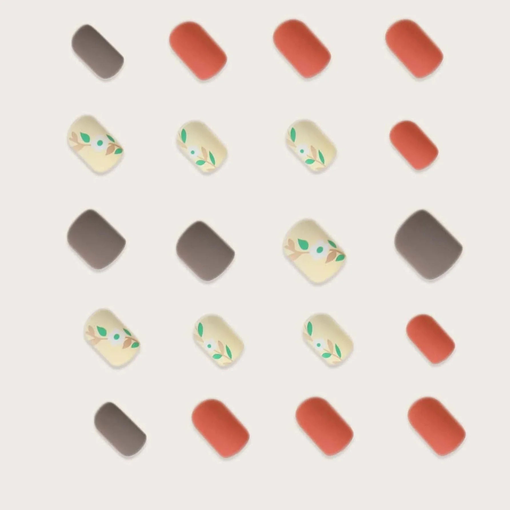 أظافر مزيفة مربعة طويلة 24قطعة مع ملف الاظافر مع الشريط | اظافر قصيرة اظافر مستعارة الاظافر | amazingEGP