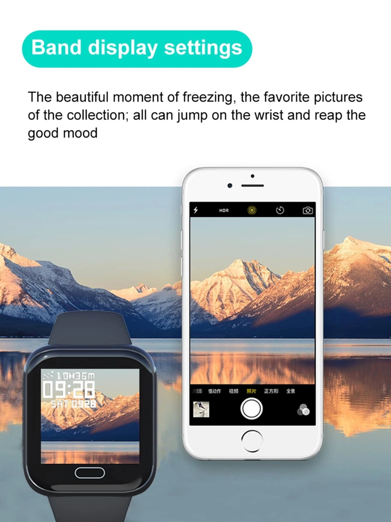 ساعة ذكية للرجال والنساء لتتبع النشاط بعداد للخطوات والسعرات الحرارية ومراقبة ضغط الدم والاكسجين لا تدعم الاتصال والمكالمات