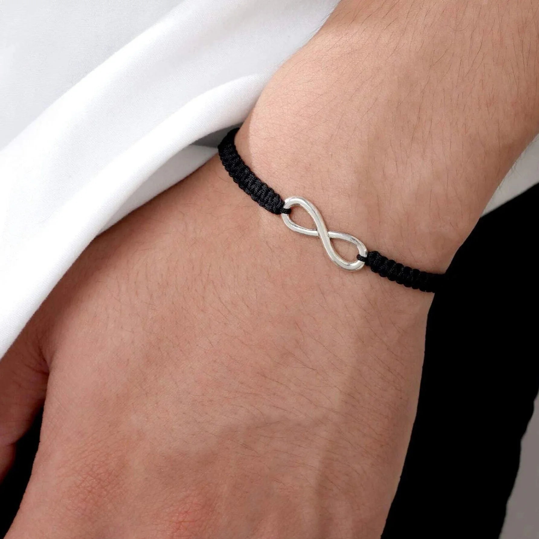 سوار ديكور غير منتهي للرجال اللانهاية اساور يد للرجال | اسورة اكسسوارات الرجال | amazingEGP