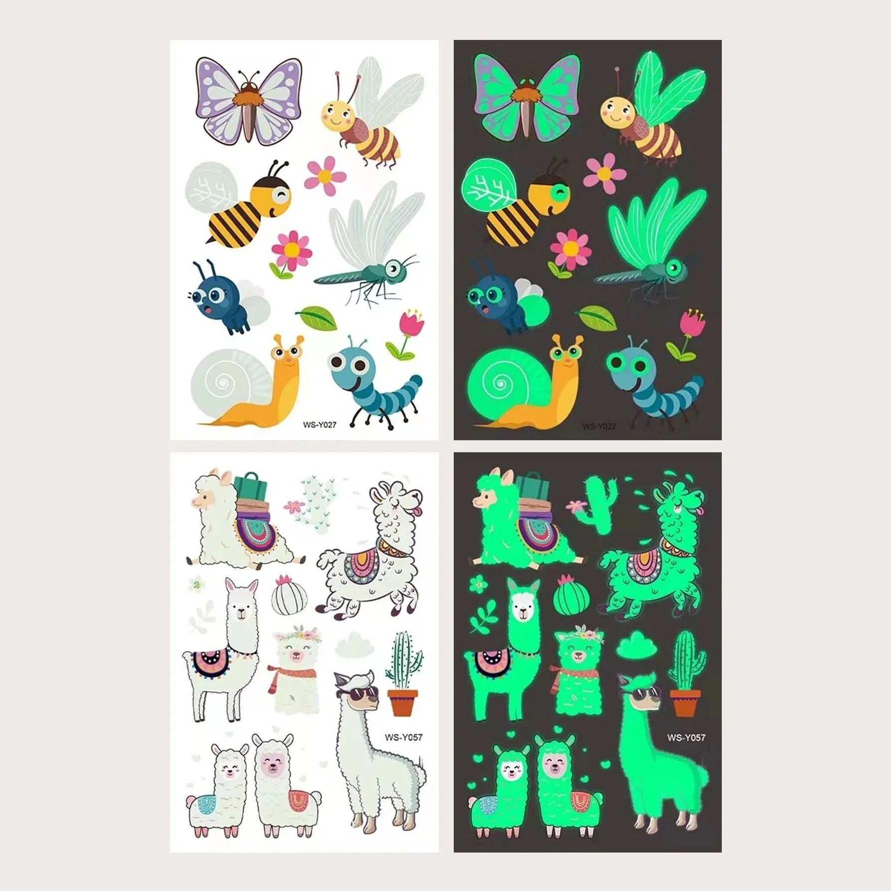 تتوهج في الظلام تاتو نيون مؤقت الاحتفالات الصاخبة تاتو مزيف بالاشعة فوق البنفسجية يضئ فى الظلام لمستلزمات الحفلات للنساء والاطفال نمط النحل | تاتوة مضيئ تاتوه تاتوه_للجسم ملصق وشم وشم وشم مضيئ | amazingEGP