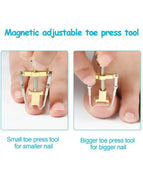 مصحح الأظافر النامية من الجلد،  مجموعة أدوات معالجة أصابع اليدين والقدمين (مصحح الأظافر النامية)