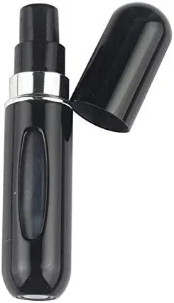 5 مل المحمولة زجاجة عطر بخاخ قابل لإعادة الملء أسفل بخاخ زجاجة عطر للسفر زجاجة محمولة - أسود | خصومات | amazingEGP
