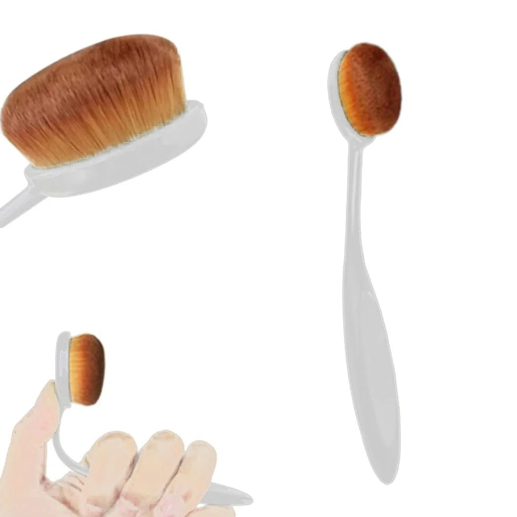 فرشاة اساس فونديشن قطعة واحدة مثالية للسفر او الحمل اثناء التنقل للنساء والبنات للمكياج ومستحضرات التجميل والكونسيلر - قطع واحده | فرشاة مستحضرات التجميل مكياج | amazingEGP