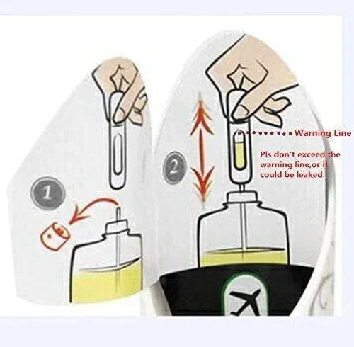 5 مل المحمولة زجاجة عطر بخاخ قابل لإعادة الملء أسفل بخاخ زجاجة عطر للسفر زجاجة محمولة - أسود | خصومات | amazingEGP