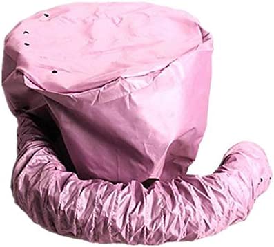 قبعة بونيه مجفف الهواء الساخن لتجفيف وتصفيف الشعر في المنزل – تصميم احترافي للعناية بالشعر المجعد والطويل