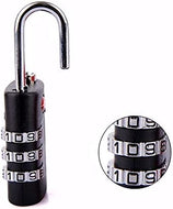 قفل لشنط اليد وشنط السفر والحقائب والشنط بسوستة من اكسبون متوافق مع نظام حماية تي اس ايه مزود بـ 3 اقراص رقمية