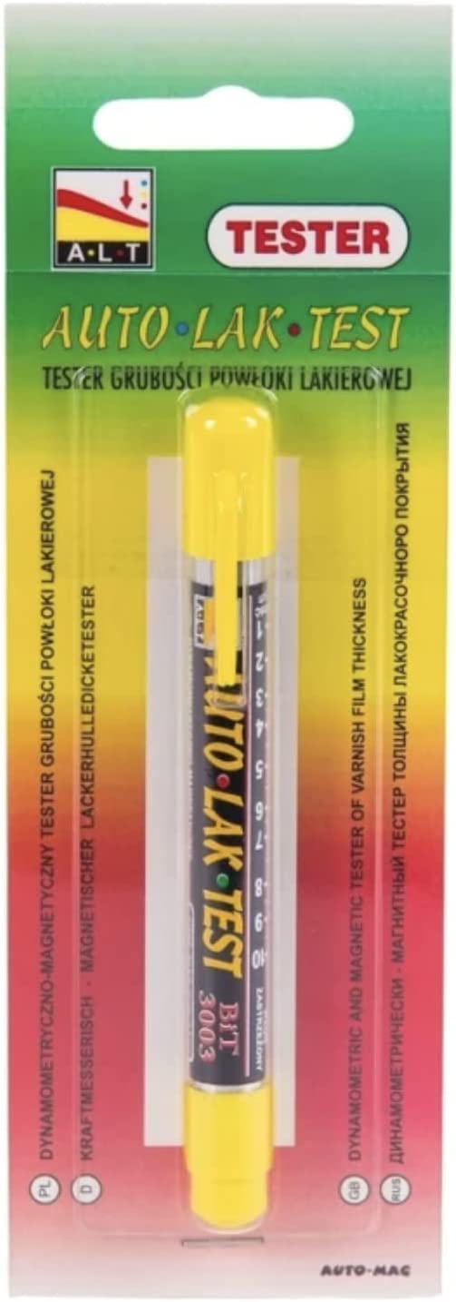 قلم كشف البوية وحوادث السيارات قياس سماكة طلاء السيارة وكشف اضرار الهيكل واختبار التصادم ومناسب لبيع السيارات المستعملة - صيني