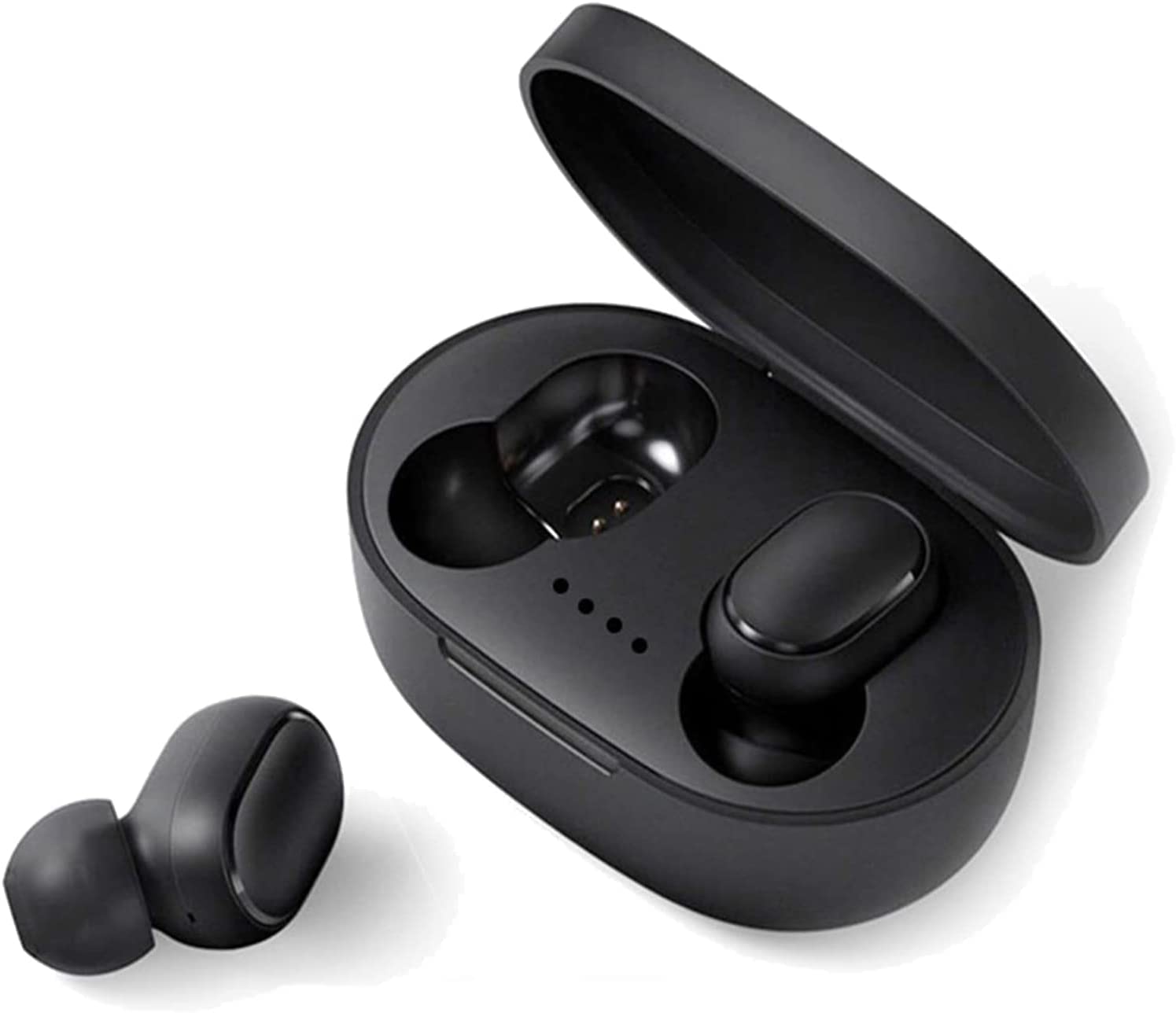 سماعات رياضية بلوتوث لاسلكية داخل الاذن بصوت ستيريو لاسلكي حقيقي TWS مع خاصية الغاء الضوضاء متوافقه مع معظم انظمة الجوالات