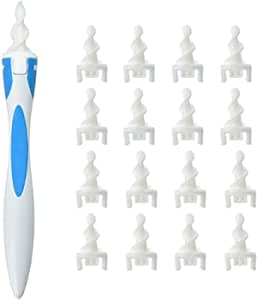 بديل ذكي لتنظيف الأذن من السهل إزالة شمع الأذن منظف أذن حلزوني ناعم