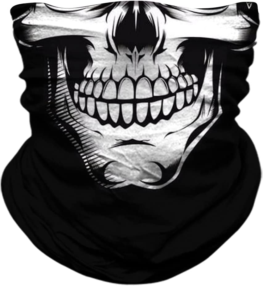 قناع باندانا للوجه من أجل الهذيان والغبار والرياح وشاح للوجه والرقبة والجراب قناع أنبوبي وأغطية الرأس وقناع الوجه للدراجات النارية(PL180520)
