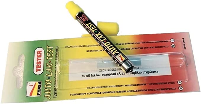 قلم كشف البوية وحوادث السيارات قياس سماكة طلاء السيارة وكشف اضرار الهيكل واختبار التصادم ومناسب لبيع السيارات المستعملة - صيني