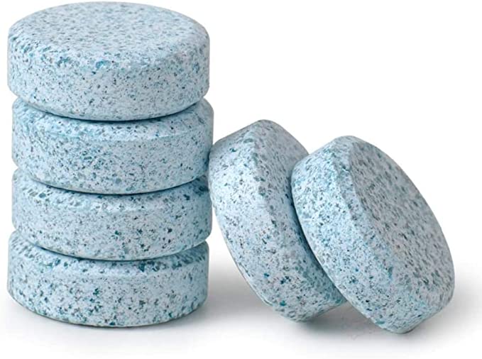 اقراص لتنظيف زجاج مقدمة السيارة، القرص الواحد يعادل 4 لتر من منظف السيارة التقليدي، اكسسوارات تلميع صلبة لتنظيف النوافذ بدقة  (10 اقراص)