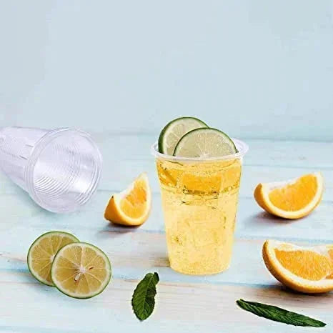 100 قطعة من أكواب بلاستيكية شفافة أكواب بلاستيكية شفافة أكواب شرب للحفلات الباردة | خصومات | amazingEGP