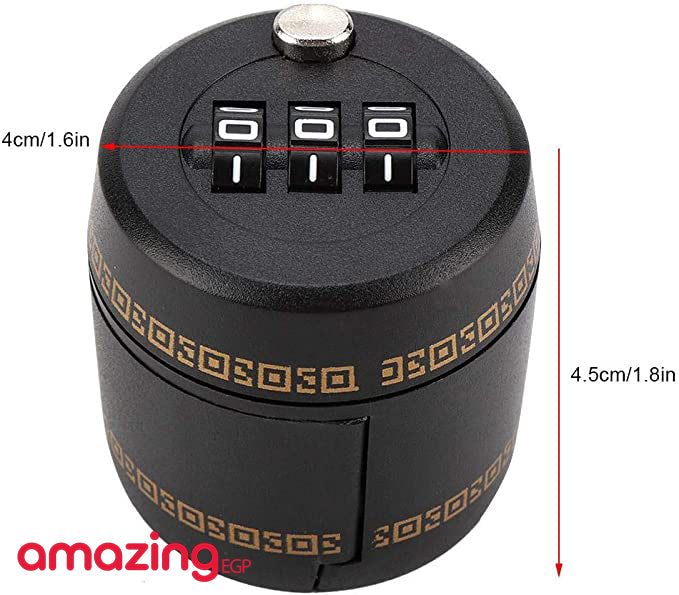 قفل بباسورد لقفل زجاجات المشروبات والنبيذ قفل تركيبة قفل لسدادة زجاجة الحفاظ
