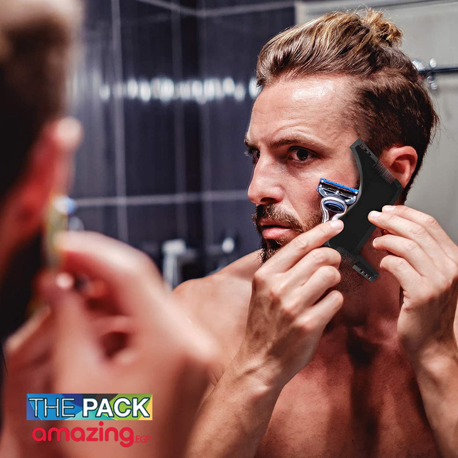 مجموعة العناية باللحية للرجال  3 منتجات دفعة واحده |هدية قيمة|