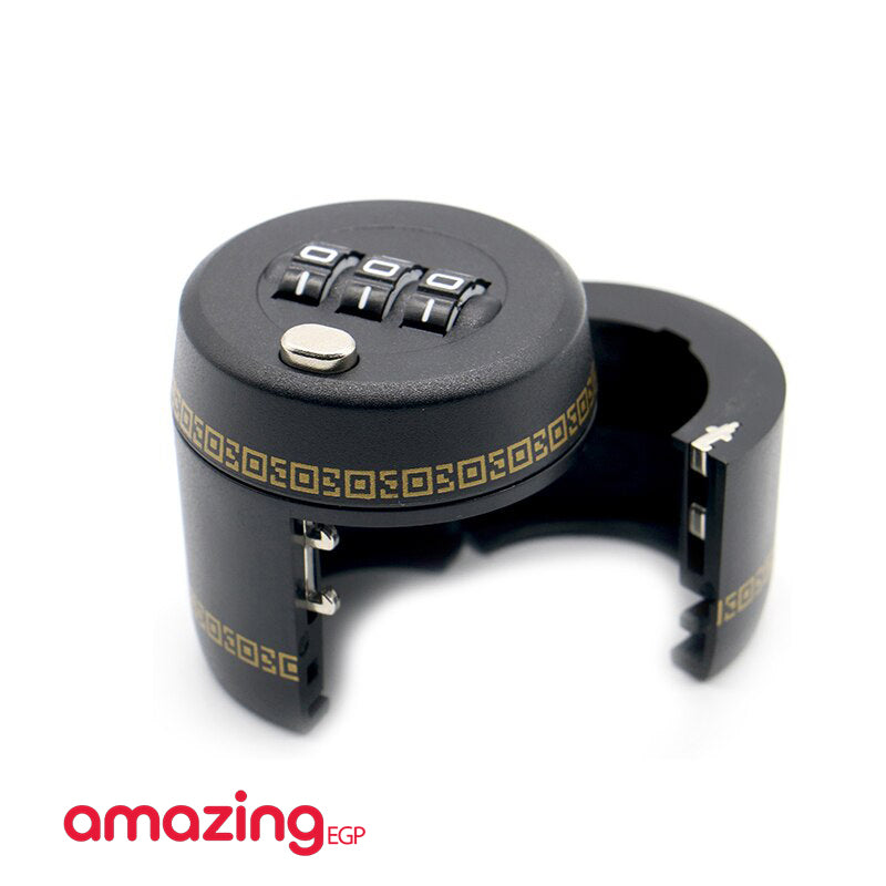 قفل بباسورد لقفل زجاجات المشروبات والنبيذ قفل تركيبة قفل لسدادة زجاجة الحفاظ