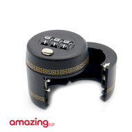 قفل بباسورد لقفل زجاجات المشروبات والنبيذ قفل تركيبة قفل لسدادة زجاجة الحفاظ