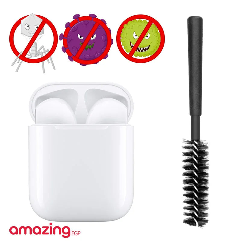أداة تنظيف الفرشاة لأجهزةوالسماعات والكاميرات أداة تنظيف حافظة سماعات بلوتوث فرشاه - TB | خصومات | amazingEGP