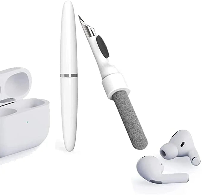 أداة تنظيف الفرشاة لأجهزة وسمعات الاذن والكاميرات أداة تنظيف حافظة سماعات بلوتوث فرشاه - TB | خصومات | amazingEGP