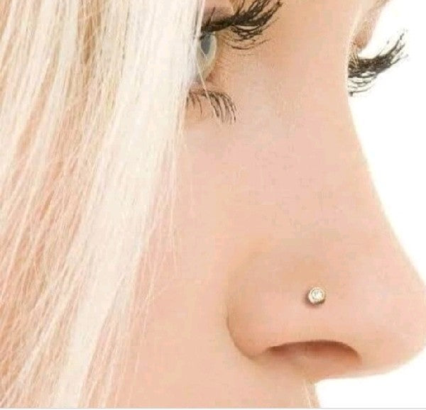 بيرسنج أنف ،شفاه مغناطيسية من الفولاذ المقاوم للصدأ لا تسبب الحساسية لا حاجة للخرم فهو مغناطيسي