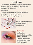الوشم الكريستالي جواهر أحجار الراين ملصقات أحجار كريمة للجسم تاتو مؤقت عيون  لتزيين الاظافروالوجه حفلات الهذيان ملصقات وجه انيقة للنساء 2422 | tattoos تاتو مؤقت تاتوه تاتوه وجه تاتوه_للجسم ملصق وشم وشم | amazingEGP