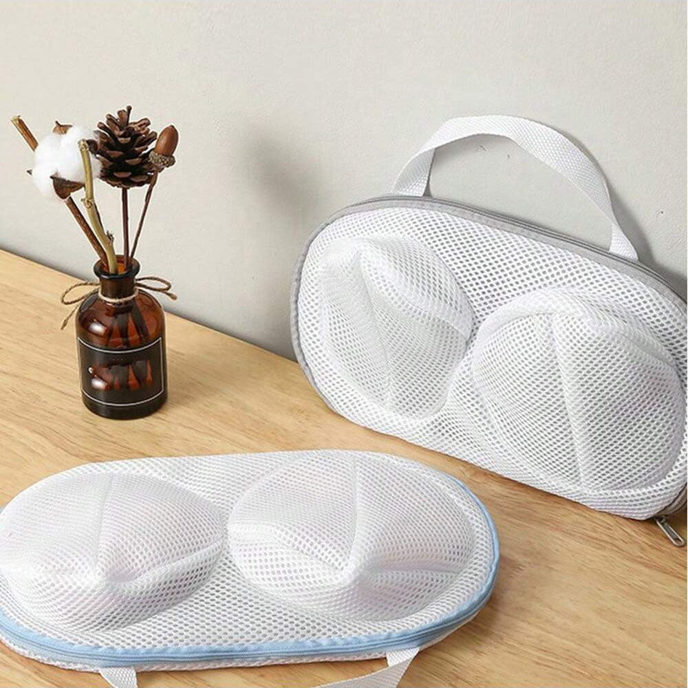 حقيبة غسيل للصدريات متعددة الاستخدام – حقيبة حماية داخل الغسالة + حقيبة تخزين وتنظيم كبيرة السعة